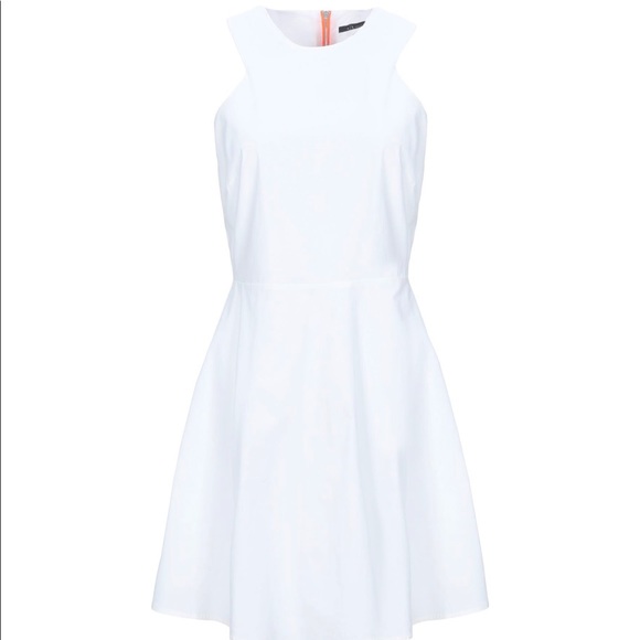 Armani exchange contrast zip fit and flare - Picture 1 of 9